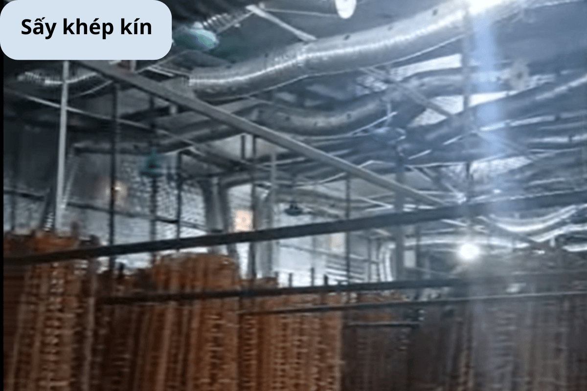 phòng sấy bánh đa nem