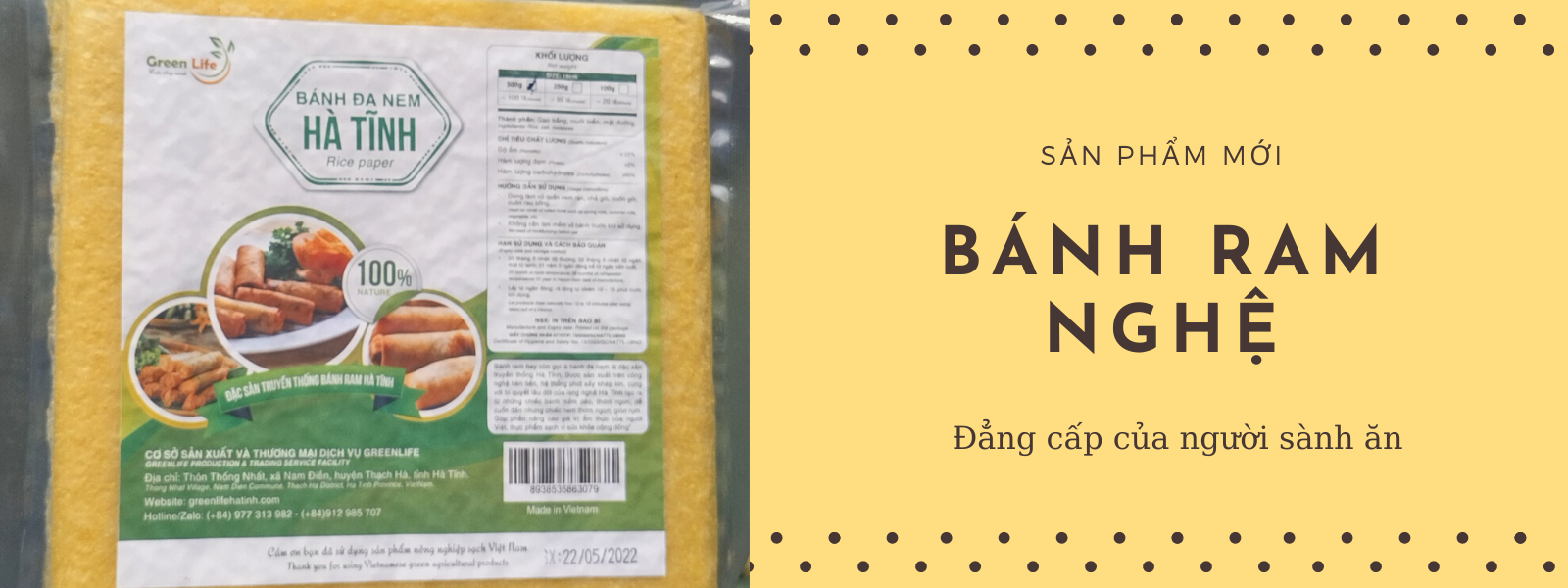 BÁNH RAM NGHỆ